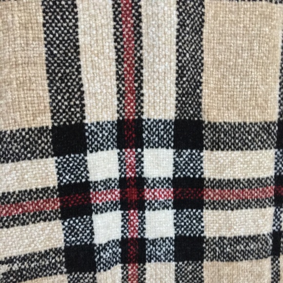 🛍🎁🎄 Plaid Chenille Scarf - Picture 3 of 4